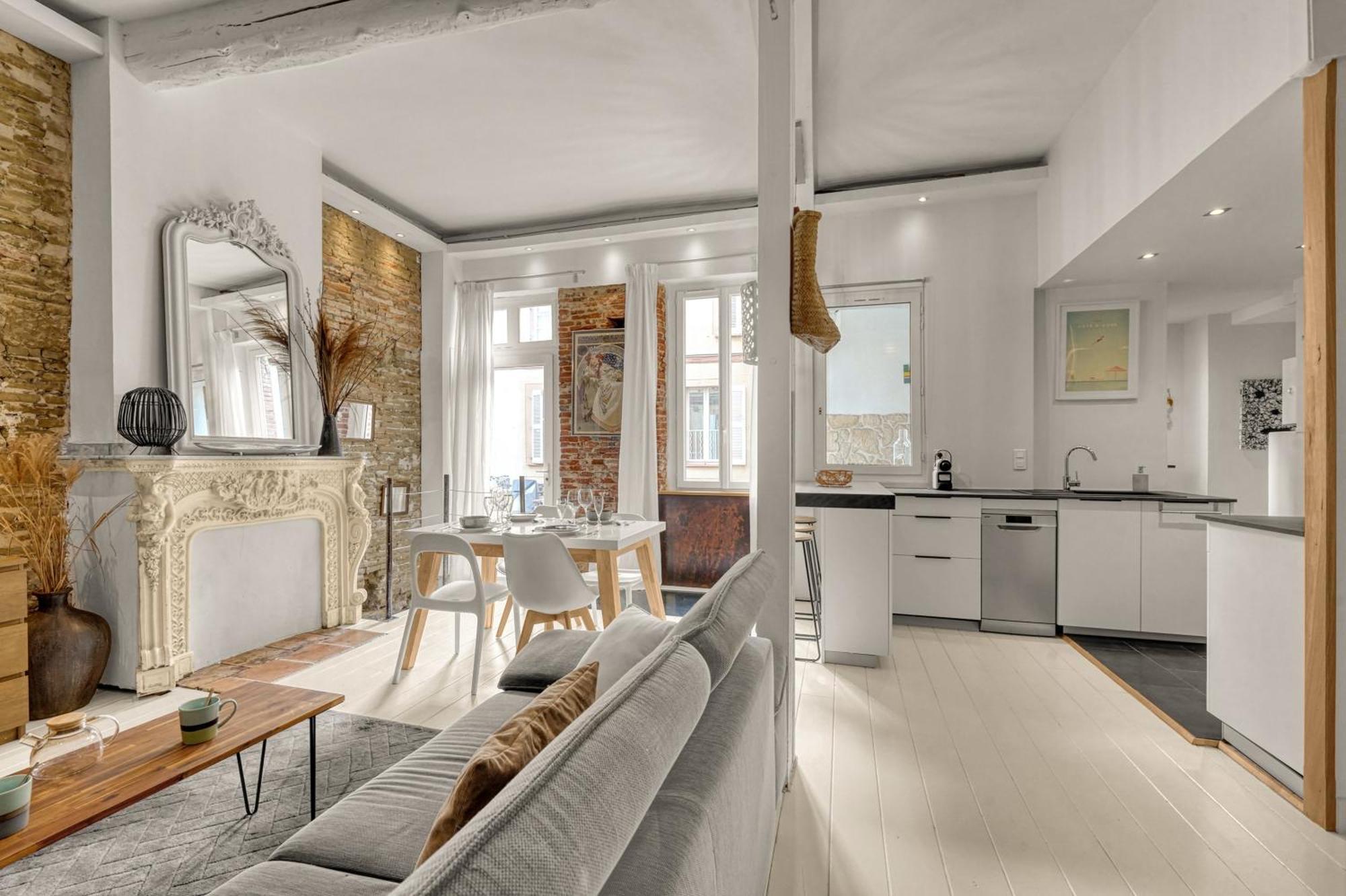 Le Cilaos - Superbe Appt En Centre Ville Toulouse Eksteriør bilde