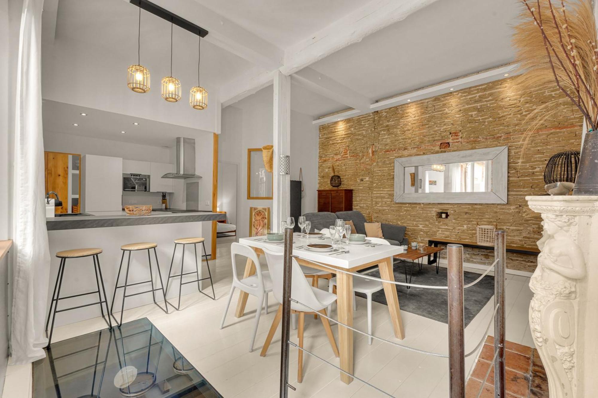 Le Cilaos - Superbe Appt En Centre Ville Toulouse Eksteriør bilde