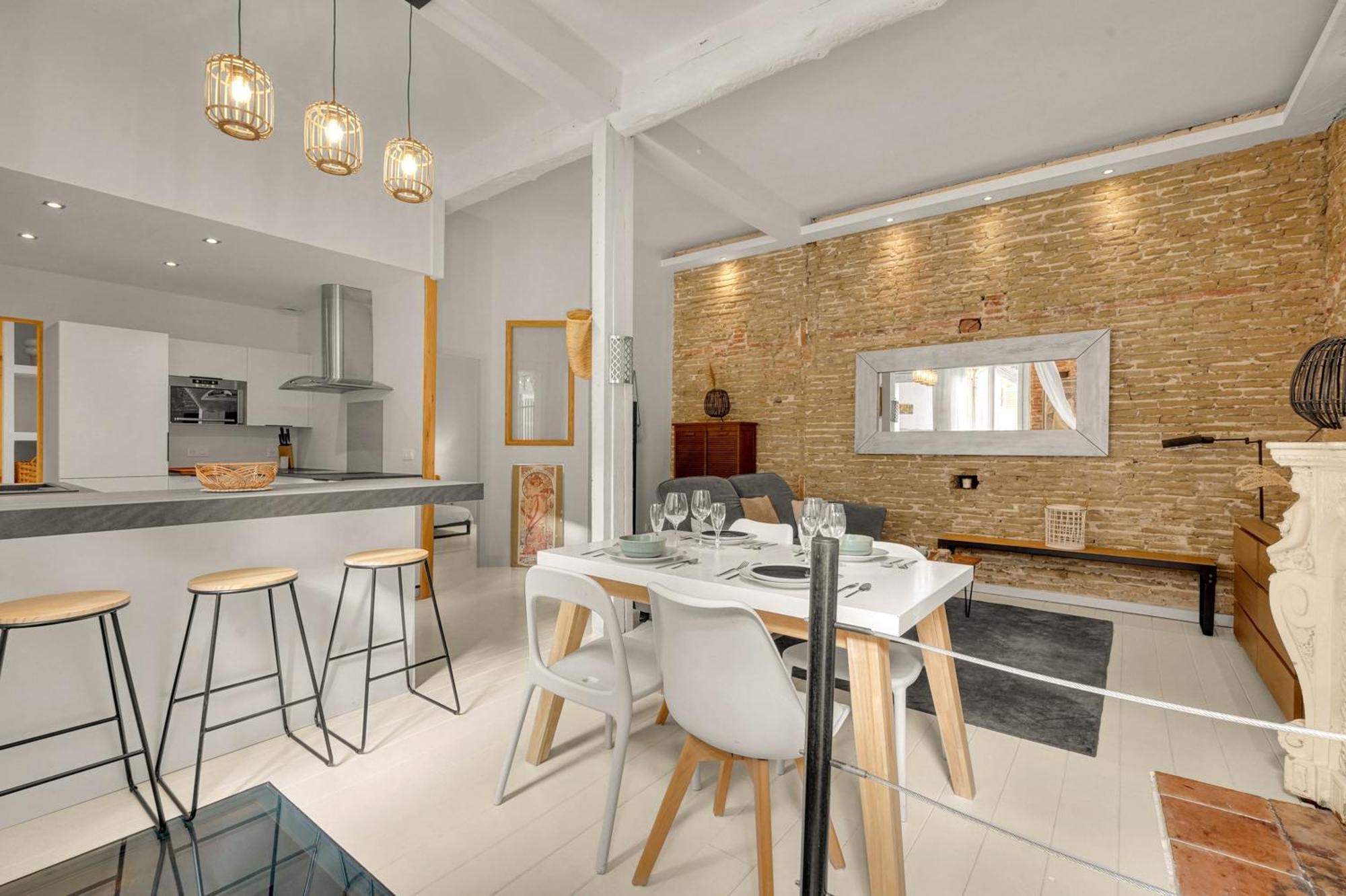 Le Cilaos - Superbe Appt En Centre Ville Toulouse Eksteriør bilde